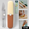 2 In 1  Knife Multifunctional Peeler Fruit Knife (1 Pc)