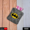 6505 Batman Small Hot Water Bag With Cover For Pain Relief Neck Shoulder Pain And Hand Feet Warmer Menstrual Cramps.