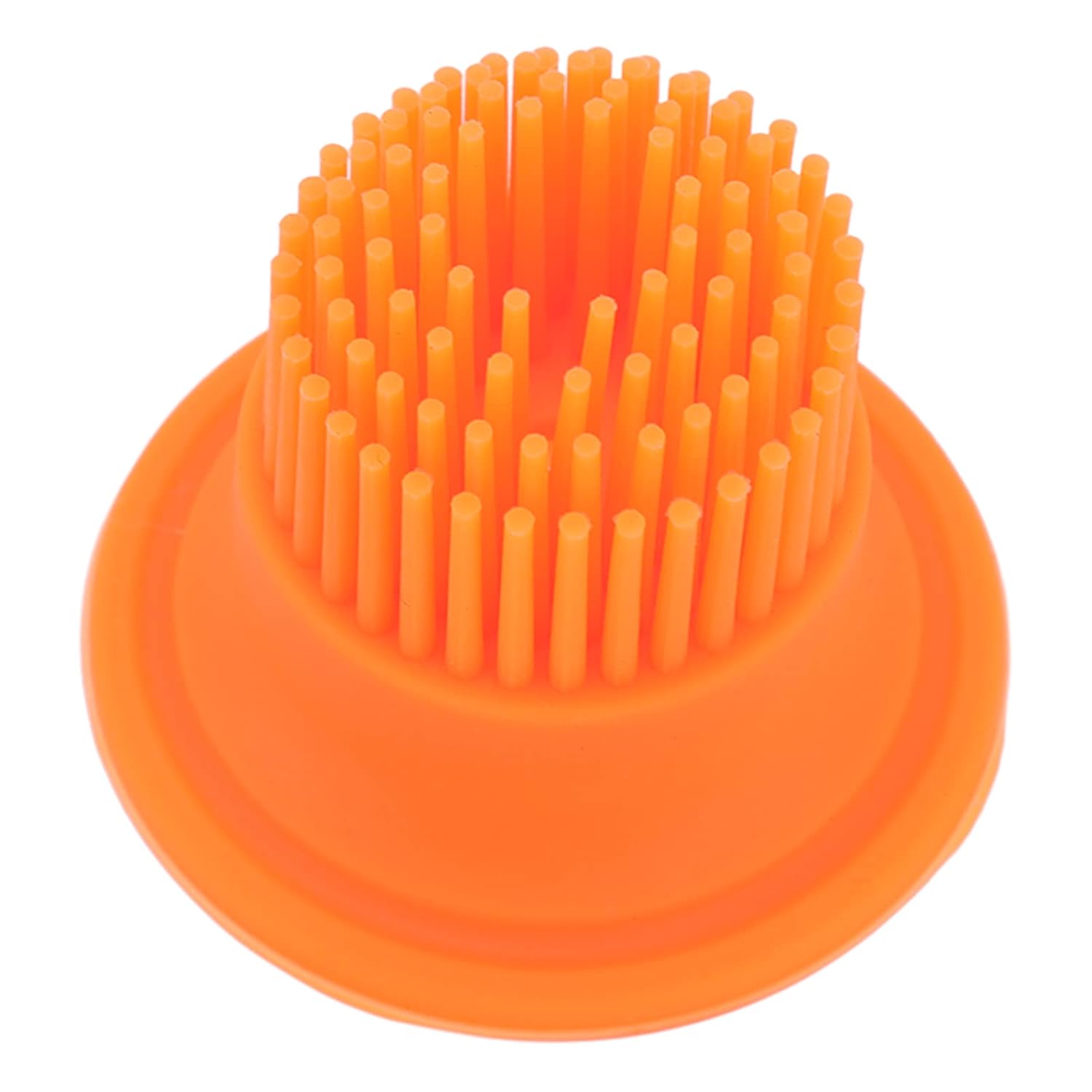 2 In 1 Portable Silicone Oil Bottle Brush With Lid (1 Set)