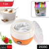 2533c Electronic Yogurt Maker Automatic Yogurt Maker Machine 1l Yoghurt Diy Tool Plastic Container For Home Use