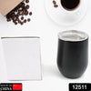 12511 Stainless Steel Vacuum Insulated Travel Mug Car Coffee Mug  Glass With Lid Reusable Thermal Cup For Coffee Car Travel Beach Camping Hiking Hunting Fishing Drinks Coffee Tea Mug Outdoor Home Office (1 Pc)