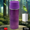 12765 Stainless Steel Water Bottle Leak Proof Rust Proof Hot  Cold Drinks Gym Sipper Bpa Free Food Grade Quality Steel Fridge Bottle For Office  Gym  School (500 Ml Approx)