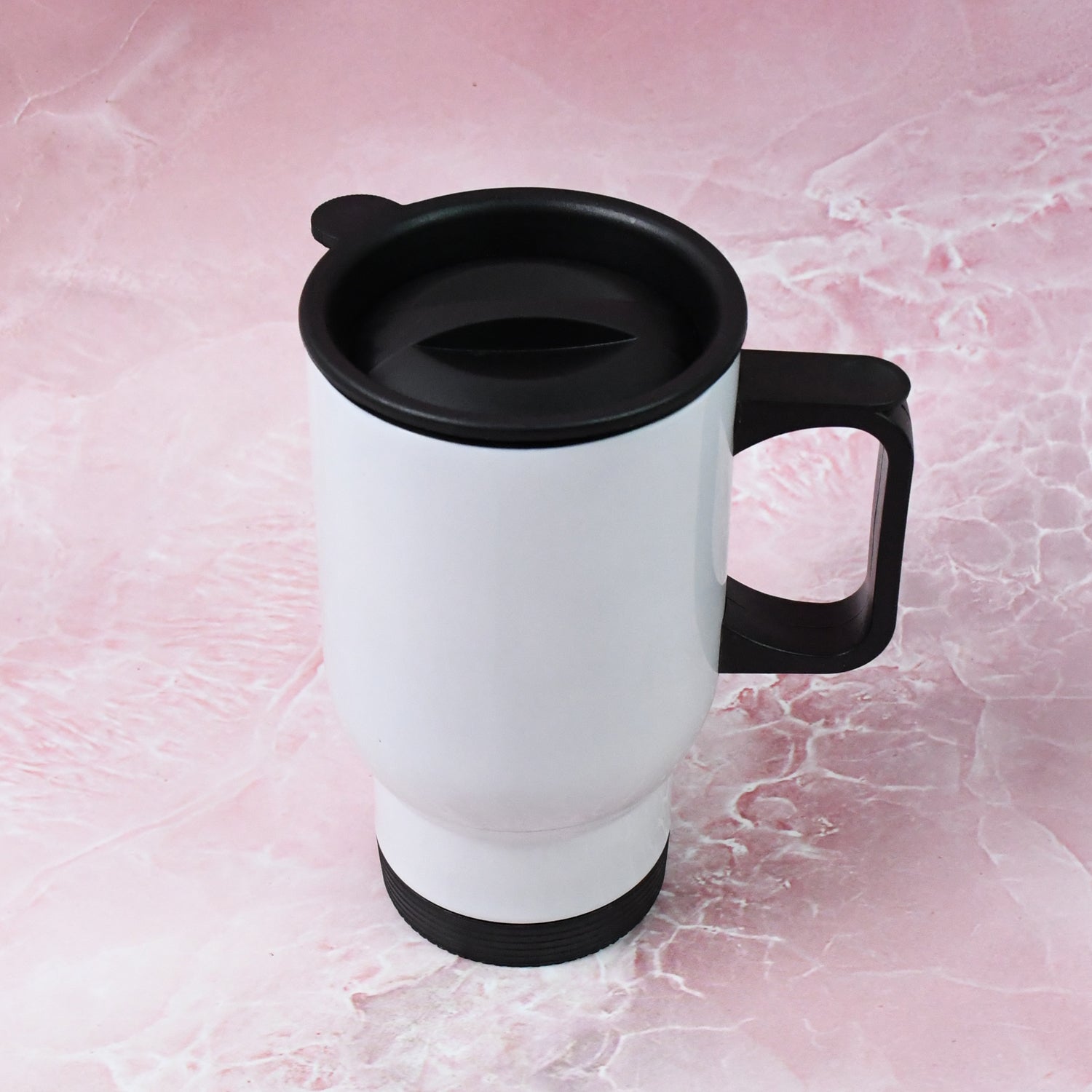 Stainless Steel Vacuum Insulated Mug With Lid (1 Pc  Mix Design  Color)