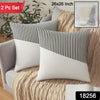 Decorative Pillow Covers Cushion Cases Soft Cotton (26  26 Inch  1 Pair  2 Pc)