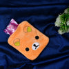 6503 Orange Panda Small Hot Water Bag With Cover For Pain Relief Neck Shoulder Pain And Hand Feet Warmer Menstrual Cramps.