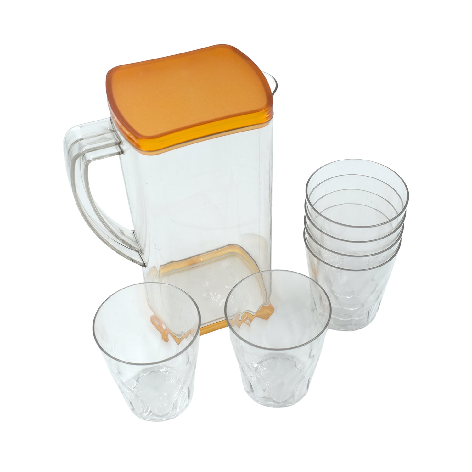 2246 Resistant Glass Jug For Juice Milk Cold Or Hot Beverages