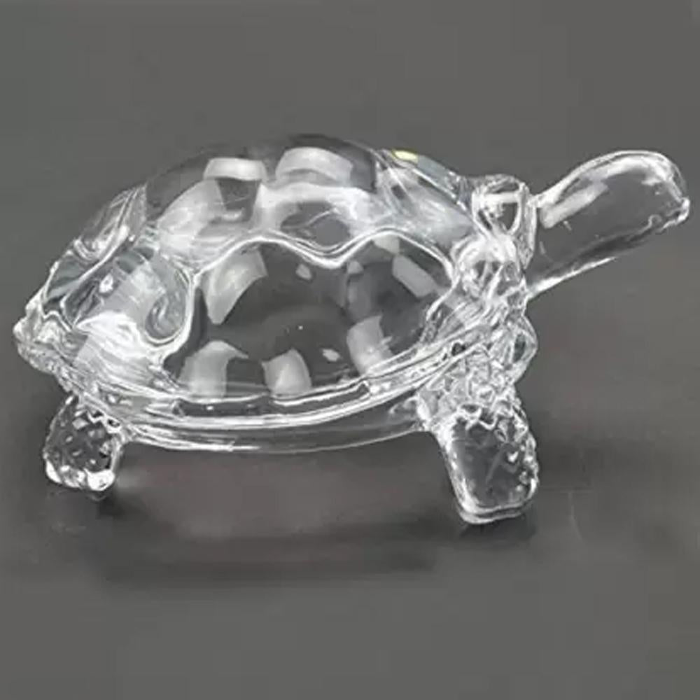 1194 Crystal Glass Turtle-tortoise For Feng Shui And Vastu