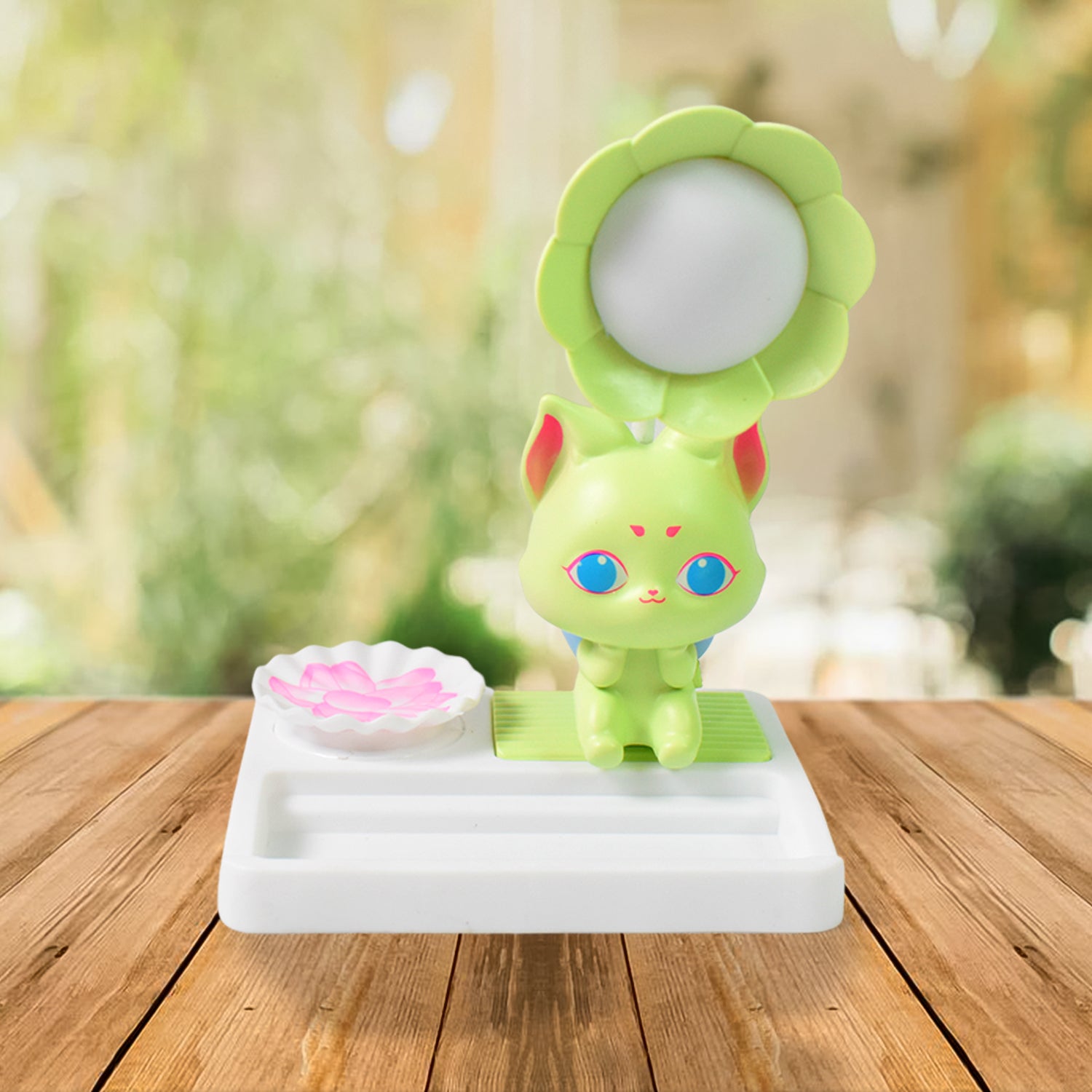 Cute Lovely Cartoon With Base Led Desk Light (1 Pc)