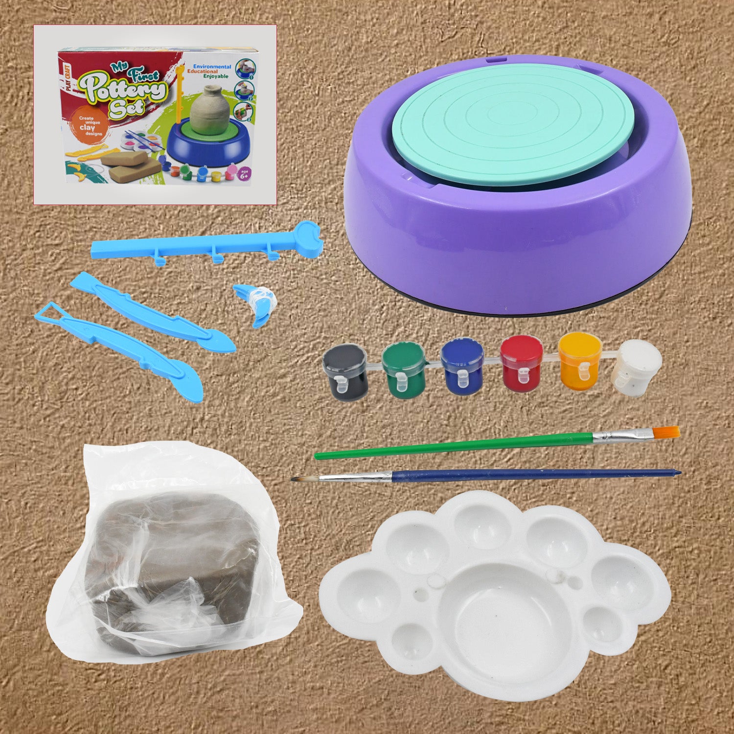 Amazing Educational Pottery Wheel Kit Game Set (1 Set)