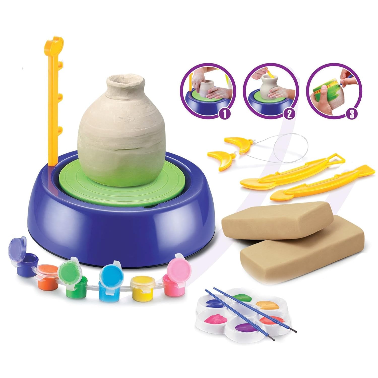 Amazing Educational Pottery Wheel Kit Game Set (1 Set)