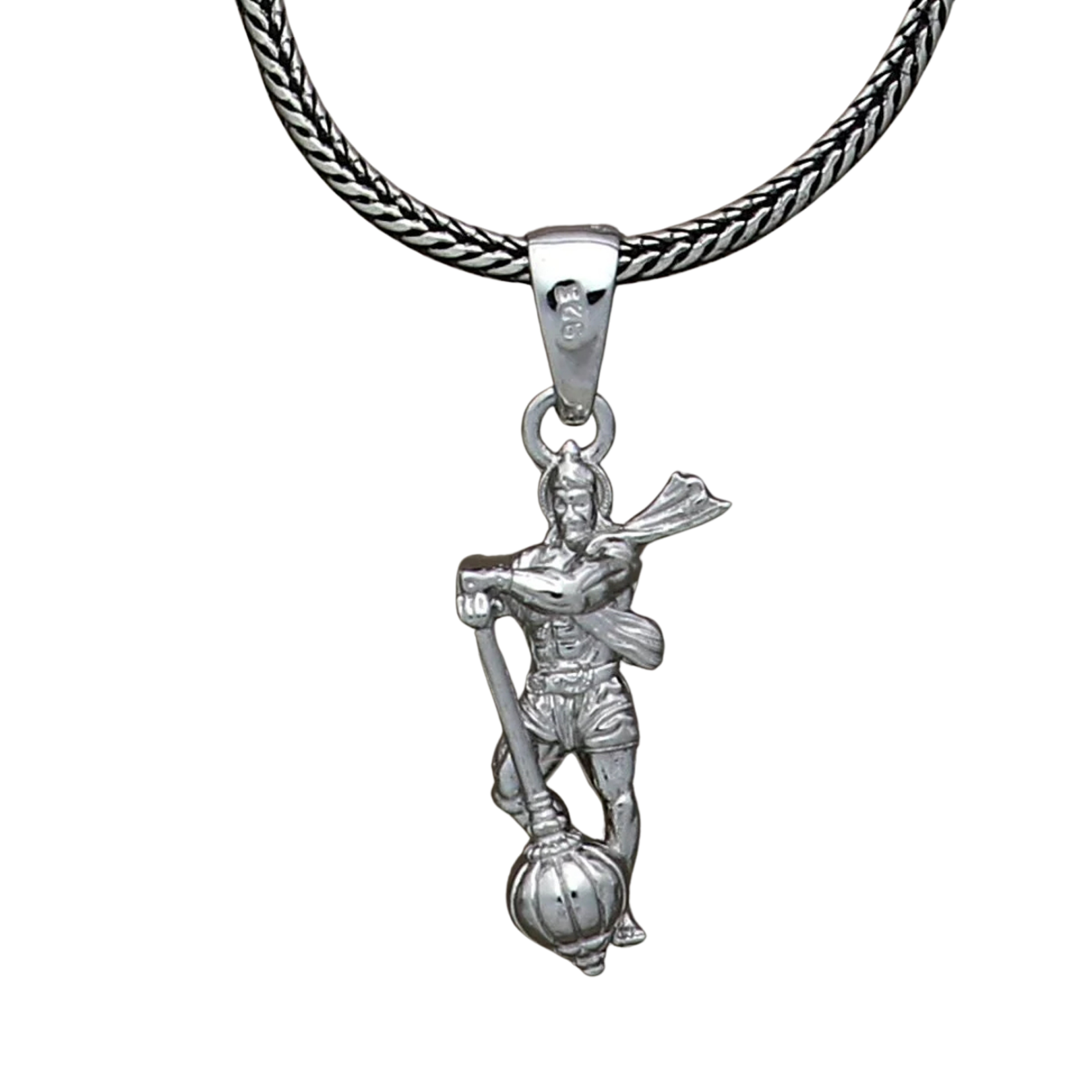 Hanuman Ji Pendant With Gada Religious Jewellery For Men And Women (1 Pc)