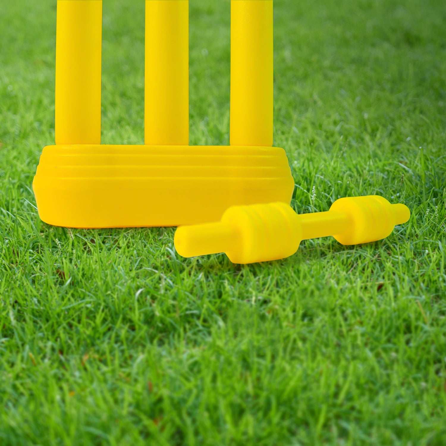 Small Cricket Kit For Boys  Girls Cricket Set With 1 Cricket Bat 1 Plastic Ball Bails 3 Stumps With Stand Base