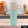 13045 Travel Coffee Cup Portable Water Bottle Wheat Straw Coffee Tea Mug Coffee Mug With Lids For Coffee Tea Portable For School (300 Ml Approx)