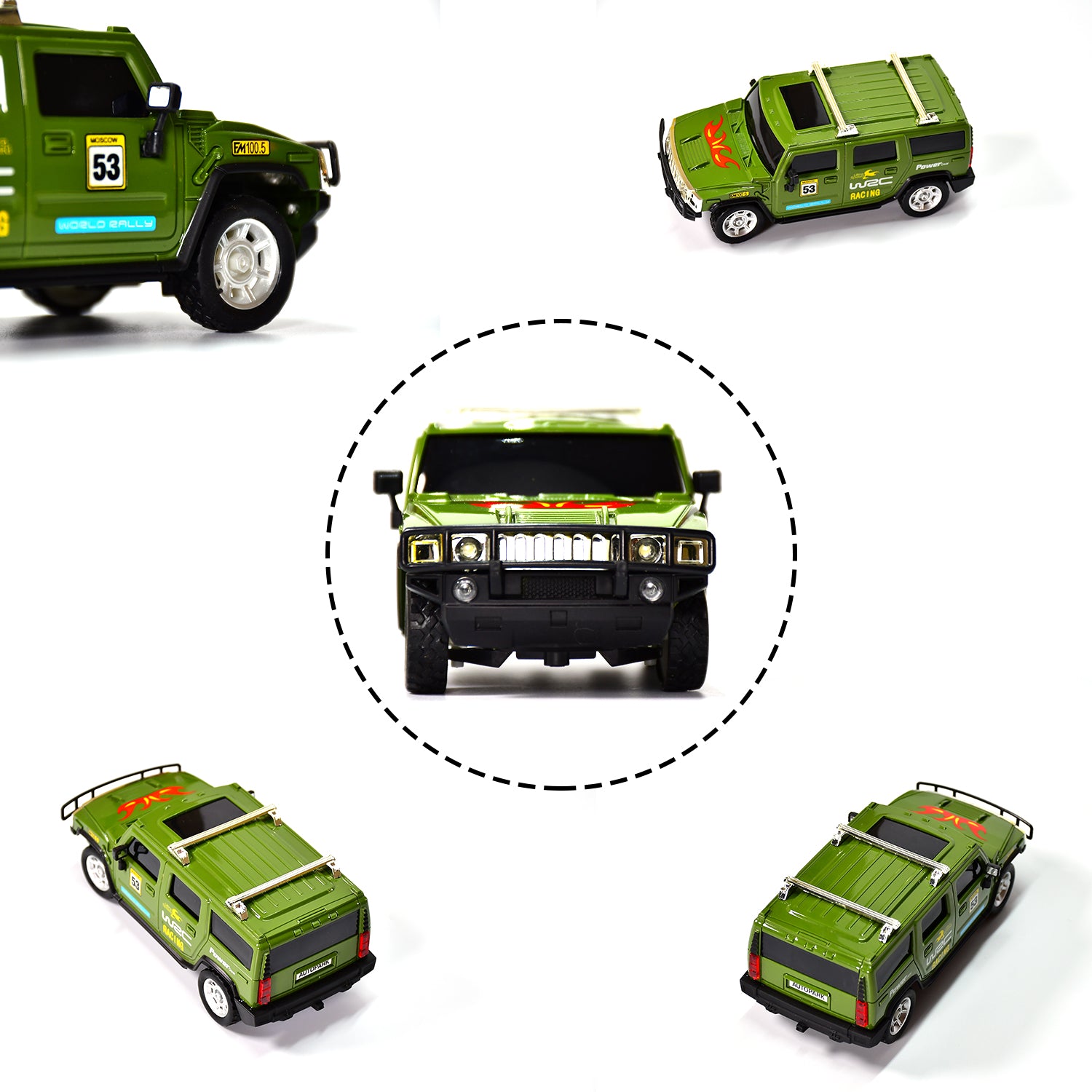 8095 Remote Control Jeep Toy Car For Kids.